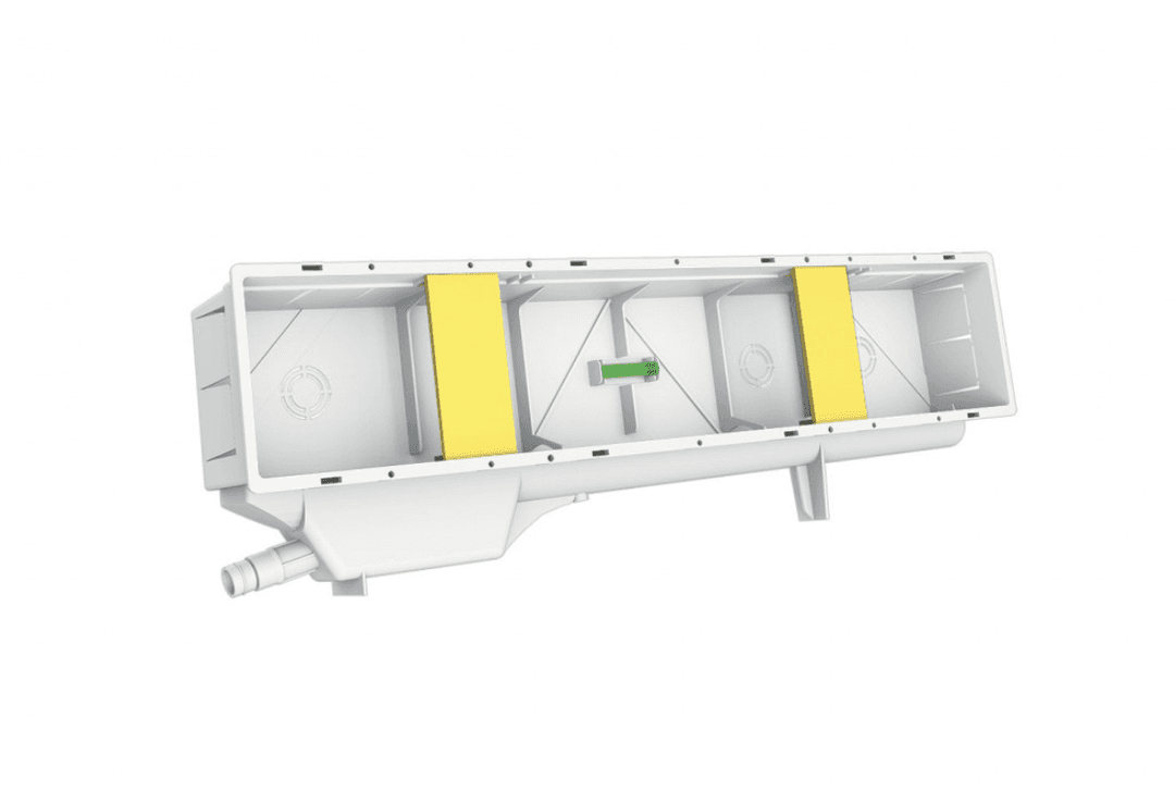 Cutie de instalare incasabila PROFESSIONAL-ELITE cu tava de condens pentru aer conditionat 520*100*65(lun*lat*adinc) 